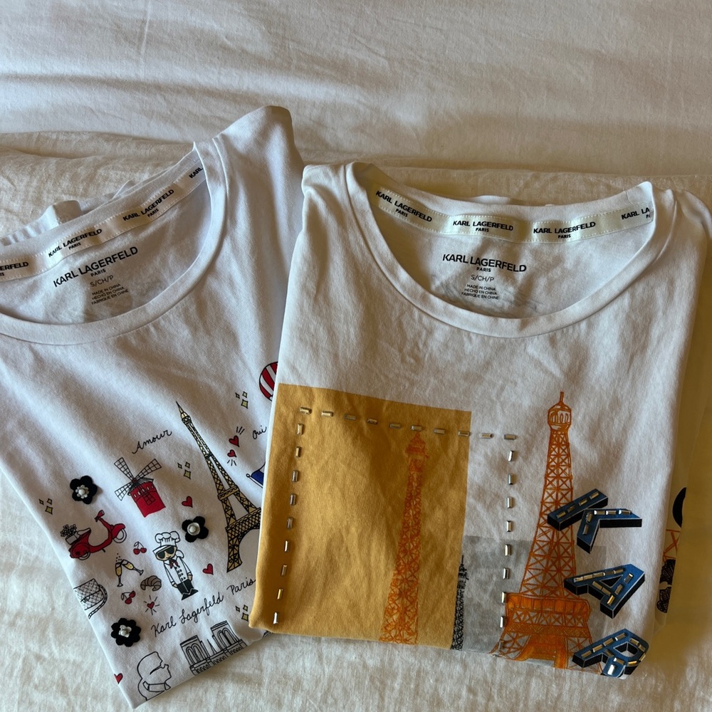 Set of 2 - Karl Lagerfeld Tee Shirts